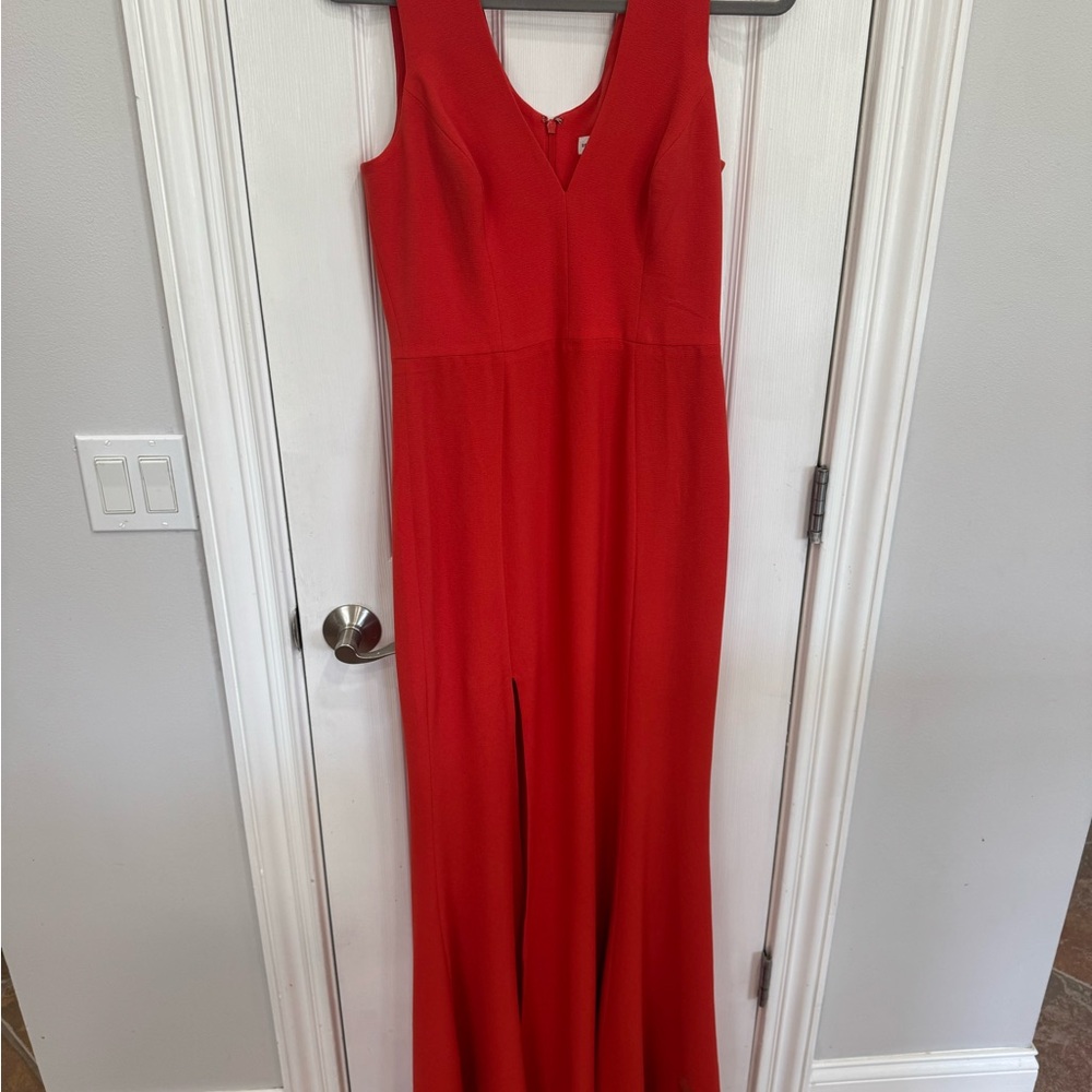 Dress the Population Vibrant Red Maxi Dress